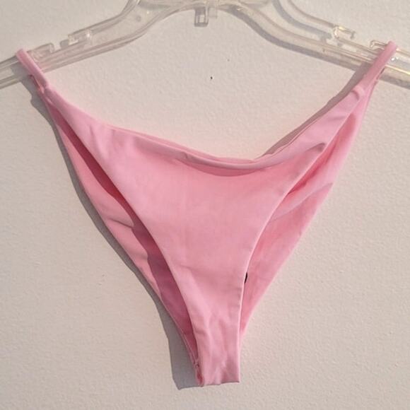 Superdown Arianna Bikini Bottom Pink Small NEW - Picture 2 of 9
